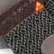 Load image into Gallery viewer, Skogen Pattern Suede Palm Swedish Mittens