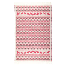 Load image into Gallery viewer, Dalarna Pattern Wool Blanket Ojbro Vantfabrik