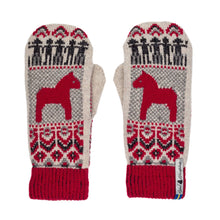 Load image into Gallery viewer, Dalarna Pattern Swedish Mittens