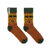 Load image into Gallery viewer, Fästfolk Pattern Swedish Merino Everyday Socks