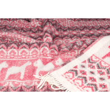 Load image into Gallery viewer, Dalarna Pattern Wool Blanket Ojbro Vantfabrik