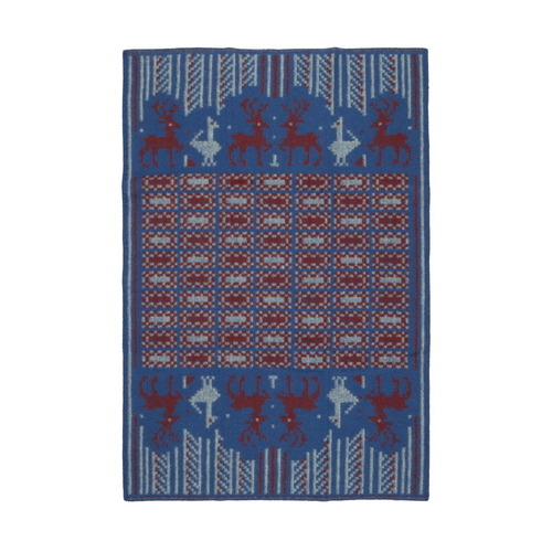 Scania Pattern Wool Blanket Ojbro Vantfabrik
