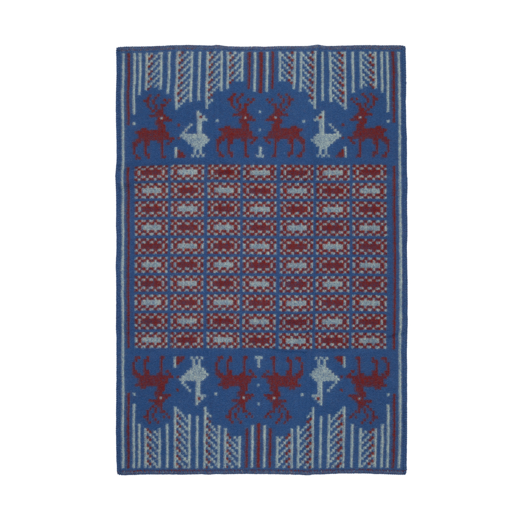Scania Pattern Wool Blanket Ojbro Vantfabrik