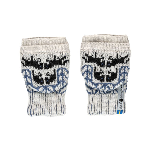 Fold Up Mittens, Gotland Pattern, Ojbro Vantfabrik