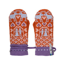 Load image into Gallery viewer, Fästfolk Pattern Swedish Mittens