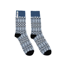 Load image into Gallery viewer, Dalarna Pattern Swedish Merino Everyday Socks