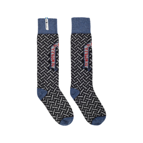 Futhark Pattern Swedish Socks