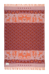 Fastfolk Pattern Wool Blanket Ojbro Vantfabrik