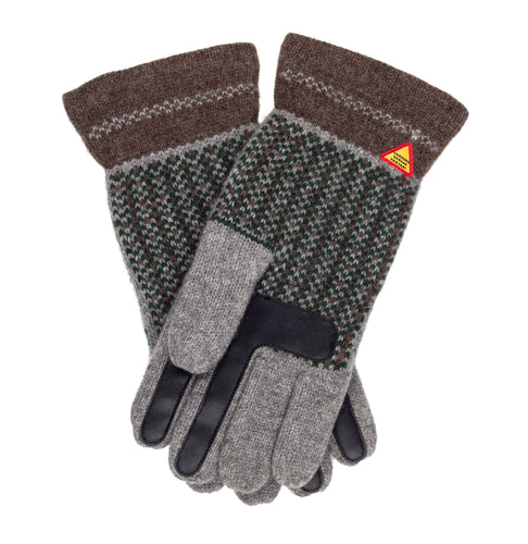 Skogen Pattern Merino Wool Touchscreen Gloves