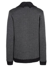 Load image into Gallery viewer, Skaftö Pattern Merino Wool Zip Front Sweater