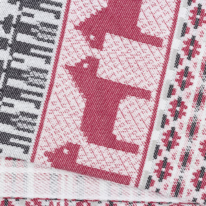 Dalarna Pattern Swedish Cotton Towel