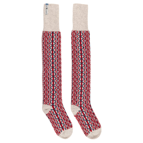 Lycksele Pattern Swedish Over Knee Socks
