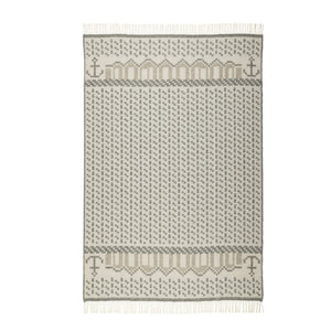 Skafto Pattern Wool Blanket Ojbro Vantfabrik
