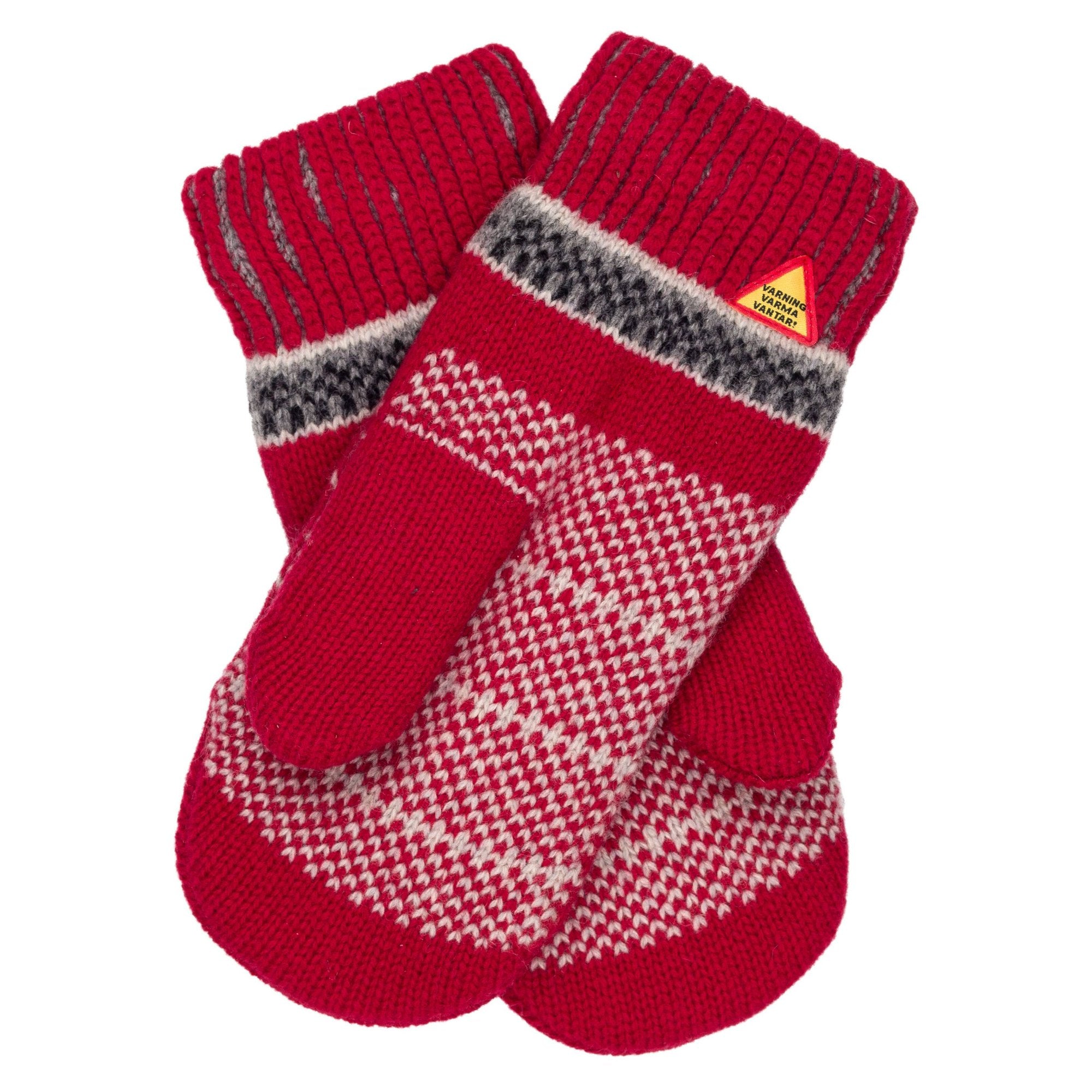 Eksharad Pattern Swedish Mittens Ojbro Vantfabrik - 100% Merino Wool ...