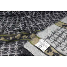 Load image into Gallery viewer, Eksharad Pattern Wool Blanket Ojbro Vantfabrik