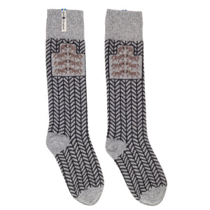 Gotland Pattern Swedish Socks