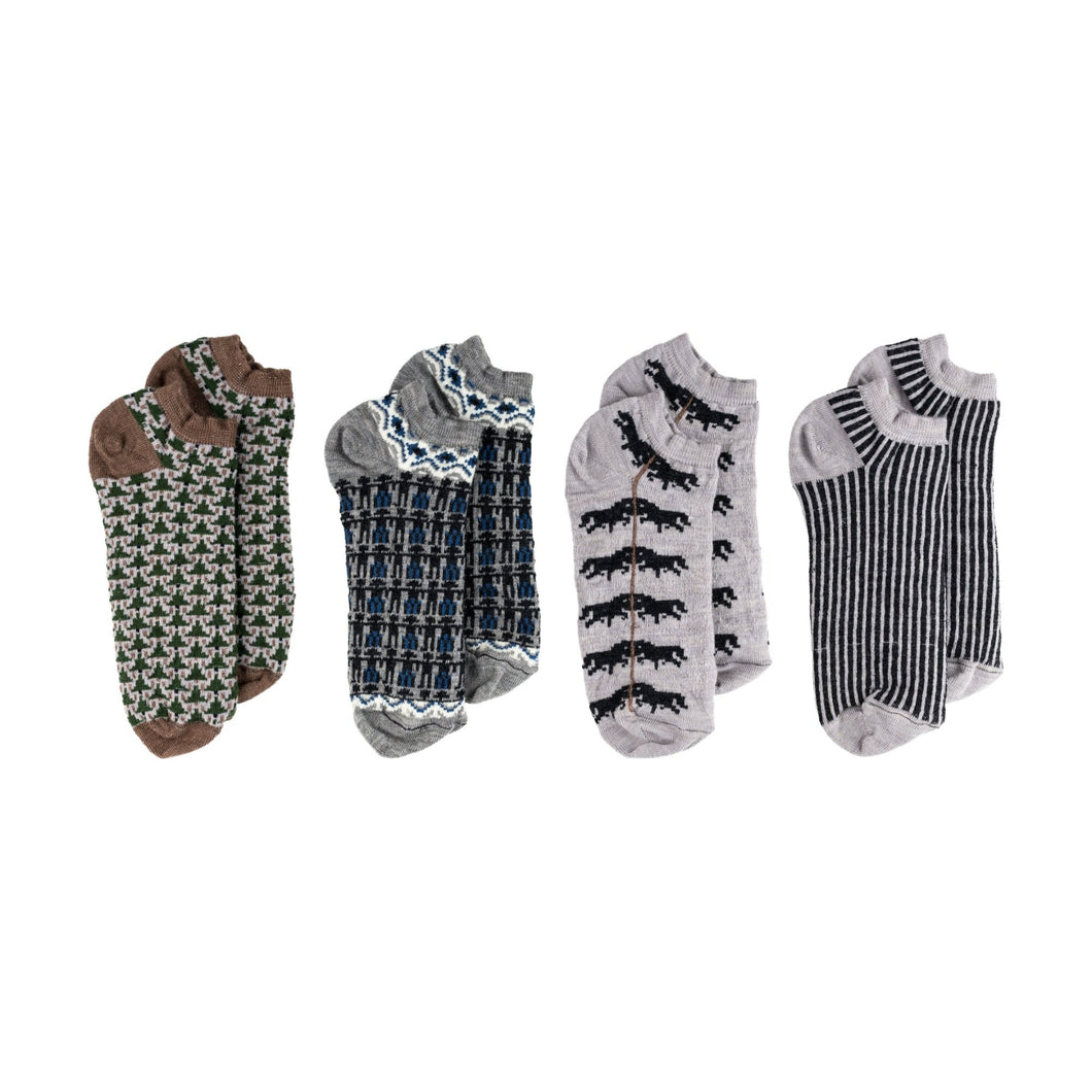 4-Pack of Low-cut Socks, Ojbro Vantfabrik