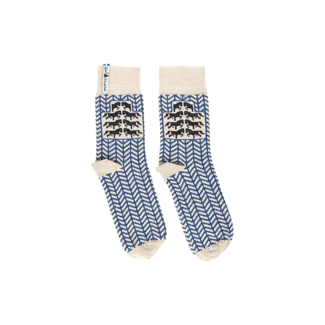 Gotland Pattern Swedish Everyday Socks