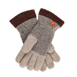 Skaftö Pattern Merino Wool Gloves