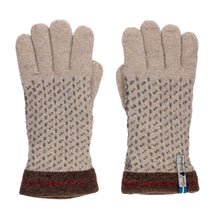 Load image into Gallery viewer, Skaftö Pattern Merino Wool Gloves
