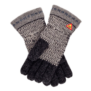 Skaftö Pattern Merino Wool Gloves