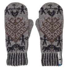 Load image into Gallery viewer, Yggdrasil Pattern Swedish Mittens
